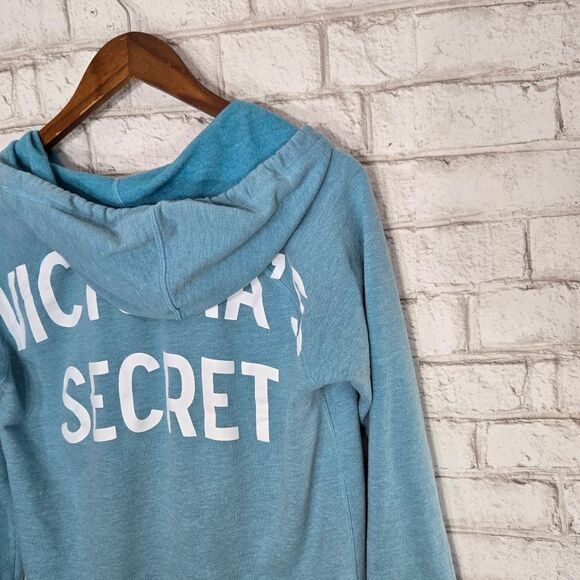 Victoria Secret v-neck hooded sweatshirt - Picture 9 of 11